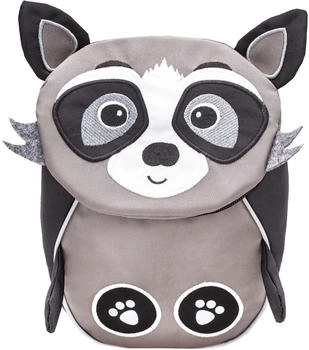 Belmil Kindergartenrucksack Mini Animals (30515) Waschb&auml;r