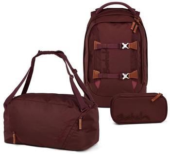 Satch Pack Set with Sports Bag (2025) Nordic Ruby