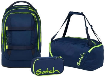 Satch Pack Set with Sports Bag (2025) Toxic Yellow