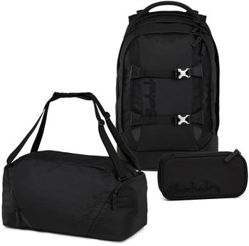 Satch Pack Set with Sports Bag (2025) Nordic Black