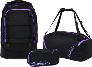 Satch Pack Set with Sports Bag (2025) Purple Phantom