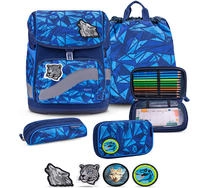 Belmil Smarty Plus Schulranzenset Glacier Blue Schulranzen Set