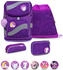 Katze, lila: Belmil Smarty Set with Patches (405-51/AG/S)