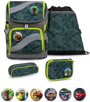 Belmil Smarty Set with Patches (405-51/AG/S) Green Splash 50