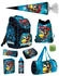 blau, Transformers: Familando Clou Schulranzen Set