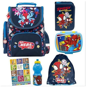 Goldkids Schulranzen Set 36 x 28 x 15 cm Spiderman1