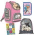 Hund, rosa: Goldkids Schulranzen Set 36 x 28 x 15 cm