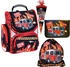 Feuerwehr, rot: Goldkids Schulranzen Set 36 x 28 x 15 cm
