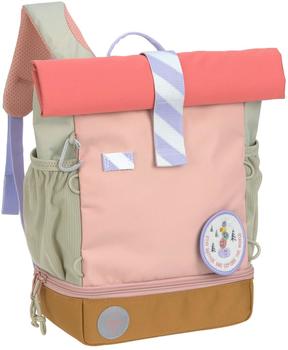 L&auml;ssig Kindergartenrucksack Rolltop Sunny Explorer rose pink