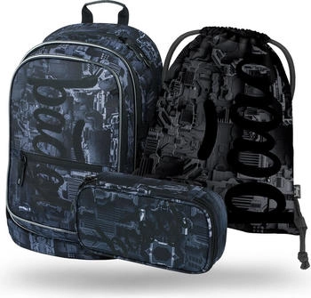Baagl Schulrucksack Core Set Technic