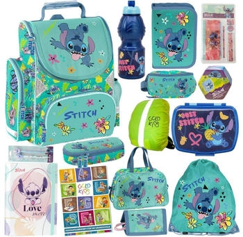 Goldkids Schulranzen Set 36 x 28 x 15 cm Lilo & Stitch3