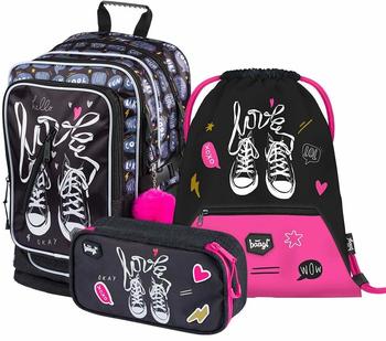 Baagl Cubic Backpack Set Sneakers