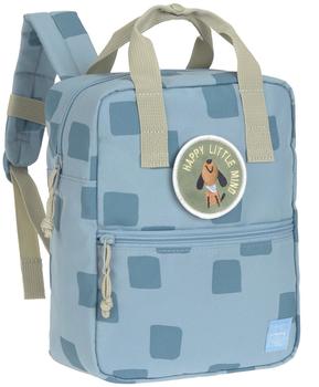 L&auml;ssig Mini Square Backpack Pattern Party blue
