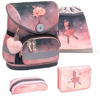 Belmil Compact Schulranzenset Ballerina Black Pink Schulranzen Set