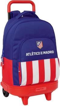 Safta Atlético de Madrid Backpack with Compact Removable Trolley