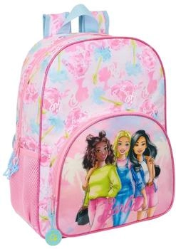 Safta Barbie Painterly 42 cm Backpack with Trolley Attachment