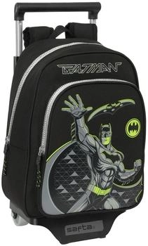 Safta Batman Game Over 33 cm Small Backpack with Removable Trolley