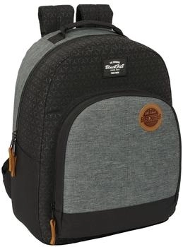 Safta 42 cm Backpack with Trolley Attachment BlackFit8 Old School
