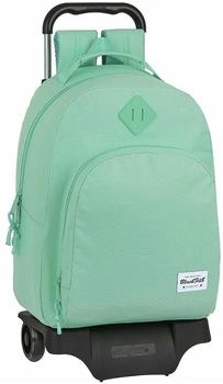 Safta 42 cm Backpack with Removable Trolley BlackFit8 Turquoise