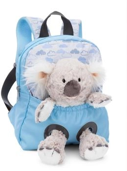 NICI Kinderrucksack blau 2 in 1 mit Kuscheltier Koala 25cm (49840)