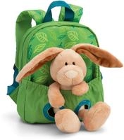 Nici Kinderrucksack "Travel Friends, Rucksack mit Pl&uuml;sch Hase, 25 cm"