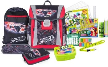 Jolly Classic Formula Schulranzen-Set schwarz/rot (9940-9312)