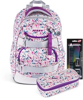 Jolly Next Gen Schulrucksack pink/weiß (9940-9320)