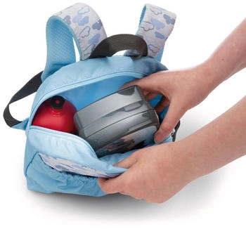 NICI Rucksack hellblau mit Pl&uuml;schtier Hase (61762)