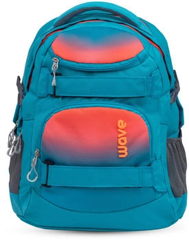 Wave Infinity (338-72/A) Ombre Neon Orange and Bluebird