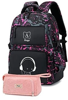 Asge Schulrucksack (BB06) pink