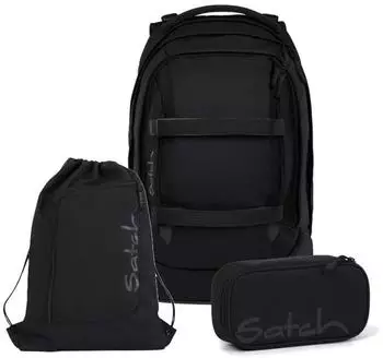 Satch Pack Set mit Turnbeutel und Schlamperm&auml;ppchen Blackjack
