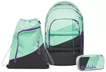 Satch Pack Set mit Turnbeutel und Schlamperm&auml;ppchen Cool Down