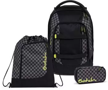 Satch Pack Set mit Turnbeutel und Schlamperm&auml;ppchen Dark Skate
