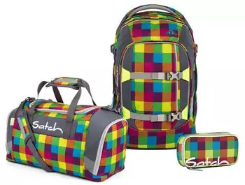 Satch Pack Set mit Sporttasche und Schlampermäppchen Beach Leach