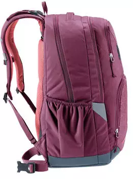 Deuter Cotogy (2026) cassis/dahlia – Contact System ermöglicht rückenschonenden Transport schwerer Schulmaterialien