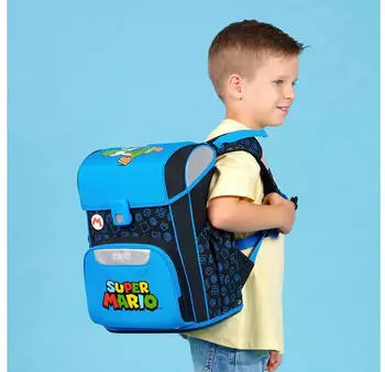 Scooli EasyStart Set Super Mario – Scooli EasyStart Set Super Mario – vollständiges Schulranzen-Set für den Schulstart