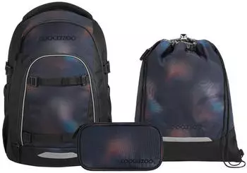 Coocazoo Mate Set mit Turnbeutel und Schlamperm&auml;ppchen Rainbow Illusion