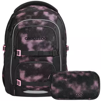 Coocazoo Porter Set mit Schlamperm&auml;ppchen Pink Illusion