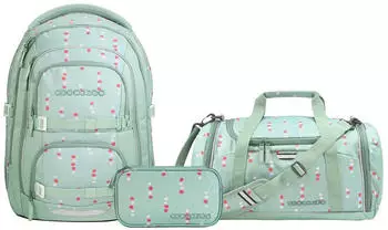 Coocazoo Porter Set mit Sporttasche und Schlamperm&auml;ppchen Dancing Dots