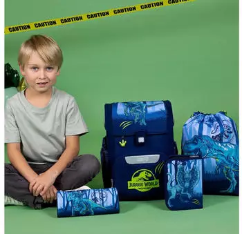 Scooli EasyStart Set Jurassic World – Scooli EasyStart Set Jurassic World – rückenschonender Begleiter mit Sicherheitsplus
