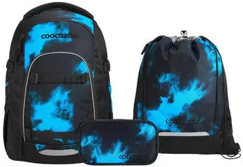 Coocazoo Mate Set mit Turnbeutel und Schlampermäppchen Mystic Clouds