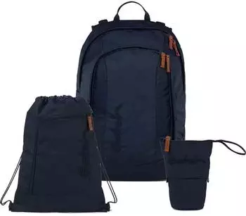 Satch Air Set mit Turnbeutel und Pencil Slider Nordic Blue
