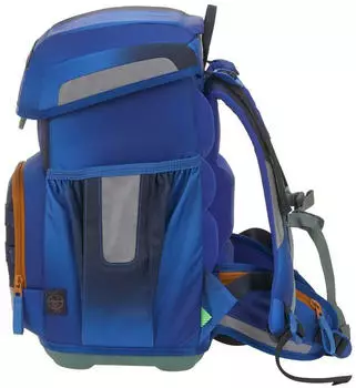 Lässig Light Unique Set Space Blue – Ergonomisches Tragesystem wächst mit durch die Grundschulzeit
