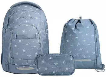 Coocazoo Mate Set mit Turnbeutel und Schlamperm&auml;ppchen Bloomy Daisy V2