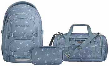 Coocazoo Porter Set mit Sporttasche und Schlamperm&auml;ppchen Bloomy Daisy