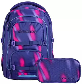 Coocazoo Porter Set mit Schlamperm&auml;ppchen Aurora Glow