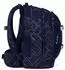 Satch Pack Set mit Schlampermäppchen, Regenhülle und Geldbörse Purple Laser