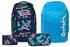 Satch Pack Set mit Schlampermäppchen, Regenhülle und Geldbörse