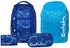 Satch Pack Set mit Schlampermäppchen, Regenhülle und Geldbörse