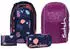 Satch Pack Set mit Schlampermäppchen, Regenhülle und Geldbörse